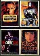 4 X Kino-Karten Von Cinema  -  Die Büchse Der Pandora - The Crying Game - Last Action Hero - RoboCop 3 - Autres & Non Classés