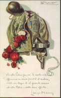 Uniforme Del Fante Italiano, Poeta Luigi Orsini, Ill. Mauzan (Riprod. Da Originale) - Mauzan, L.A.