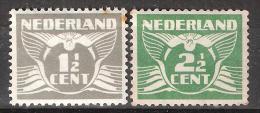 NEDERLAND / Netherlands / Pays Bas,1926,CHIFFRES, Yvert N° 165 & 169,  Neuf **/ MNH, Cote 11 Euros - Nuevos