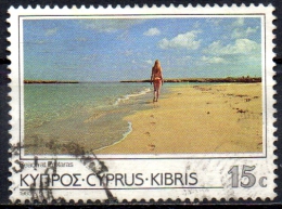 CYPRUS 1985 Cyprus Scenes And Landscapes - 15c.   - Beach At Protaras  FU - Used Stamps