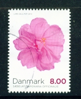 DENMARK  -  2012  Autumn Flowers  8Kr  Used As Scan - Gebruikt