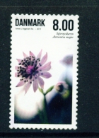 DENMARK  -  2011  Summer Flowers  8Kr  Used As Scan - Usati