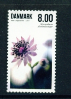 DENMARK  -  2011  Summer Flowers  8Kr  Used As Scan - Gebruikt