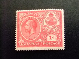 BAHAMAS 1920 - Yvert & Tellier Nº 71 * MH - 1859-1963 Crown Colony