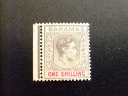 BAHAMAS 1938-41 - Yvert & Tellier Nº 107 * MH - 1859-1963 Crown Colony