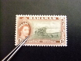 BAHAMAS 1954 - Yvert & Tellier Nº 148 * MH - 1859-1963 Crown Colony