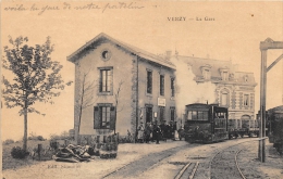 MARNE  51  VERZY   LA GARE   TRAIN - Verzy