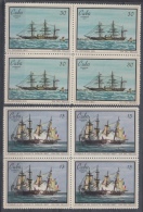 1971.3- * CUBA 1971. MNH. DIA DEL SELLO. STAMP DAY. MARITIME MAIL PAQUEBOT. SHIP. BARCO. BLOCK 4. - Used Stamps