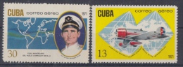 1971.4- * CUBA 1971. MNH. XXV ANIV VUELO SEVILLA- CAMAGUEY. PRIMER VUELO. FIRT FLIGHT. - Used Stamps