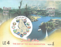 Stamps EGYPT 2013 THE DAY OF THE NILE INUNDATION S/S MNH */* - Ungebraucht