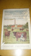 The International Dairy Congress Copenhagen 1931 - Andere & Zonder Classificatie