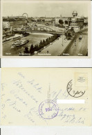 Wien: Donaukanal - Aspernbrucke - Urania. Postcard Cm 9x14 Travelled 1952 (Alliierte Zensurstelle 107) - Vienna Center