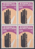 1978.10- * CUBA 1978. MNH. AÑO DE LA LUCHA CONTRA EL APARTHEID. SUDAFRICA. SOUTH AFRICA. BLOCK 4. - Used Stamps