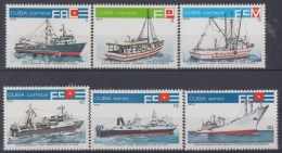 1978.13- * CUBA 1978. MNH. FLOTA PESQUERA CUBANA. FISHING SHIP. - Used Stamps