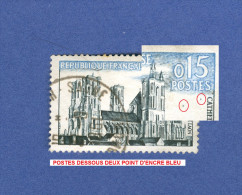 1960 N° 1235  CATHÉDRALE DE LAON  OBLITÉRÉ - Oblitérés