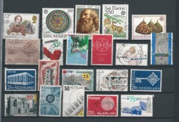 Collection Thematique Europa CEPT Posteurop 158 Differents - Voir 8 Scans - Sammlungen
