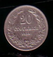 BULGARIA / BULGARIE - 1912 - Arm - 20St - Bulgarie