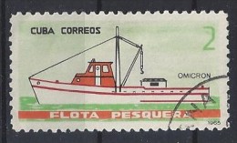 Cuba  1965  Cuban Fishing Fleet: "Omicron"  2c  (o) - Gebruikt