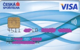 Czech Republic - Ceska Sporitelna - VISA - Tarjetas De Crédito (caducidad Min 10 Años)