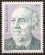 YUGOSLAVIA 1976 Birth Centenary Of Vladimir Nazor (writer) MNH - Unused Stamps