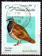 1979 Doves And Pigeons - 1c Blue-headed Quail Dove FU - Used Stamps