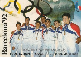 CPA-1992-JO-BARCELONE-EQUIPE-JUDO JUJITSU-TBE - Juegos Olímpicos