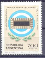 1980. Argentina, Mich.1497, 0y Of High Scool, 1v,  Mint/** - Ongebruikt