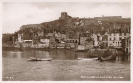 CPSM ROYAUME-UNI - The Harbour And Pier, Whitby - Whitby