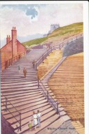 CPSM ROYAUME-UNI - Church Steps, Withby - Whitby