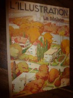 1929 :Special LA MAISON (trés Important Documentaire); En FRANCE Et à L'ETRANGER;Nouvelles Cités Et Cités-Jardins..etc - L'Illustration