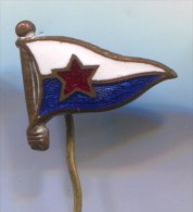 Rowing, Kayak, Canoe - Yugoslavia, Vintage Pin, Badge, Enamel - Aviron