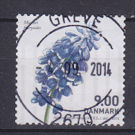 Denmark 2014 Mi. 1769    9.00 Kr Frühlings Blume Spring Flower Deluxe GREVE Cancel !! - Usati