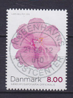 Denmark 2012 Mi. 1714 C     8.00 Kr. Flower Blume Sæbeurt Saebeurt (from Booklet) Deluxe Cancel !! - Usati