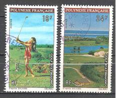 Polynesie: Yvert N° 94/5°; Golf - Oblitérés