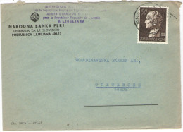 JUGOSLAVIA - Yugoslavia - YOUGOSLAVIE - JUGOSLAVIJA - 1962 - 50 - Viaggiata Da Ljubljana Per Goeteborg, Sweden - Covers & Documents