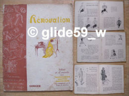 Livre Rénovation - Idées Et Conseiles Pour Transformer, Adapter, Etc. - SINGER - Schnittmuster