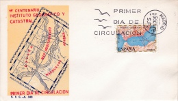 02161 Primer Día De Circulación 1970 - Herdenkingsblaadjes