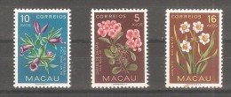 Sellos Nº 365/7    Macao - Unused Stamps
