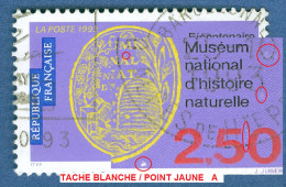1993  N° 2812  SCEAU 3 ORDRES MINÉRAL VÉGÉTAL ANIMAL OBLITÉRÉ 25.10.1993 - Used Stamps