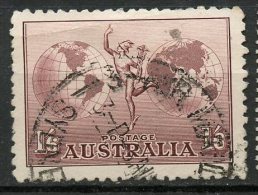 Australia 1937 1sh6p Air Mail Issue #C5 - Gebraucht