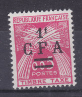 Taxe Yt 45 ** Neuf Sans Charniere , Reunion CFA ..  Cote  3.50 € - Unused Stamps