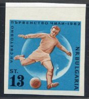 BULGARIE 1962 - ** - YT 1139 ND - Coupe Monde Chili - Football Soccer 3-13 - 1962 – Chili