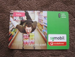 Mobile Recharge Prepaid Phonecard,Super Market Shopping,used - Slovenia