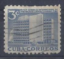 Cuba  1953  International Accountancy Congress  (o) 3c - Oblitérés