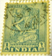 India 1949 Bodhisattva 1a - Used - Usati