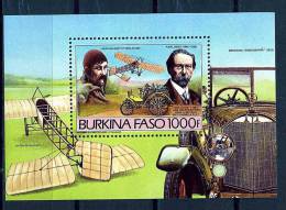 Burkina-Faso ** Bloc N° 28 - Automobile Et Avion Anciens - Burkina Faso (1984-...)