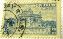 India 1949 Golden Temple Of Amritsar 12a - Used - Gebruikt