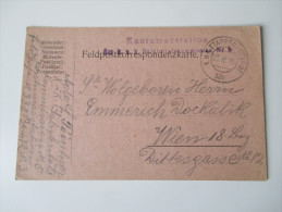 Österreich Ganzsache 1916 K.u.K. Etappenpostamt 330. Kontumazstation Der K.u.K. Salubritätskommission Nr. 5 - Andere & Zonder Classificatie