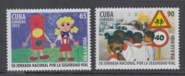 2012.18 CUBA 2012 MNH TRANSITO. CHILDREN DRAWING. DIBUJOS INFANTILES - Unused Stamps