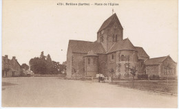 72 - Brûlon (Sarthe) - Place De L'Eglise - Brulon